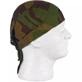 Headwrap 12 Pack - Woodland Camo