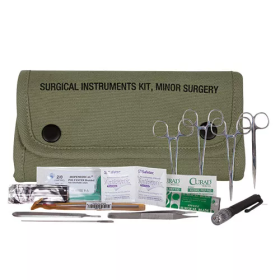 Surgical Instrument Kit - Olive Drab