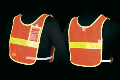 Reflect-O-Vest (Color: Orange/Lime, size: M)