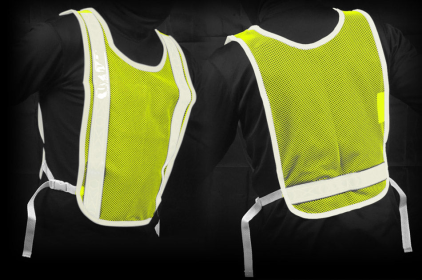 Reflective X-Training Vest (Color: Lime/White)