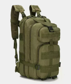 Tactical Military 25L Molle Backpack (Color: Army Green)