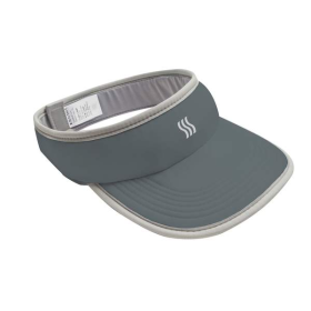 Super Absorbent Visor (Color: Graphite, size: Adjustable)